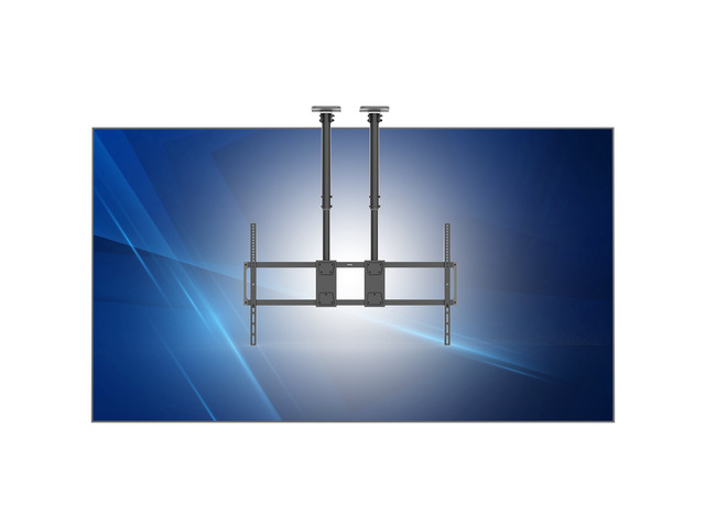 VIVO Extending Large Ceiling TV Mount, 60-120 Screens, Dual 3ft Poles