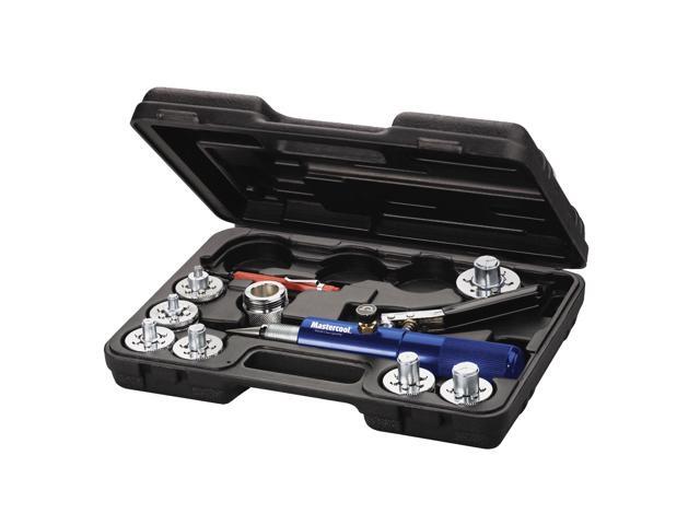 Mastercool 71600-A Hydra-Swage Tube Tool Kit up to 1 1/8' (7 Head Kit)
