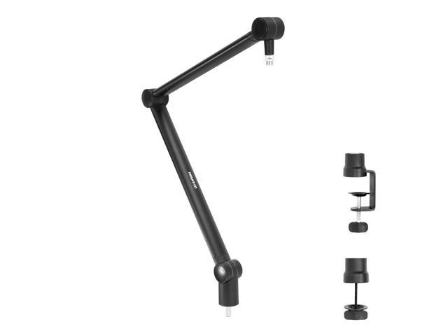 Mount-It! Adjustable Microphone Boom Arm Clamp Included Podcast Microphone Holder