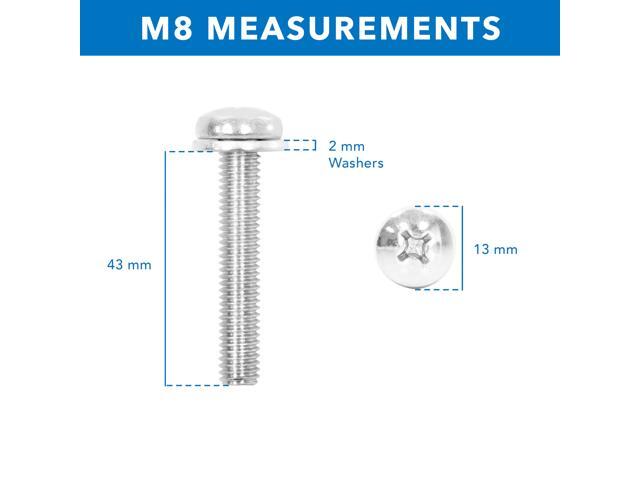 Mount-It! M8 Screws for Samsung TV