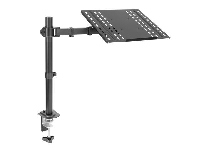 Mount-It! Full Motion Laptop Desk Mount with Cooling Tray 17' Max Screen Size