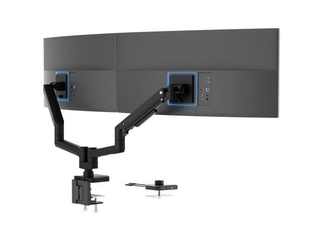 Mount-It! Heavy-Duty Dual Monitor Mount with Gas Spring Arms (MI-12003)