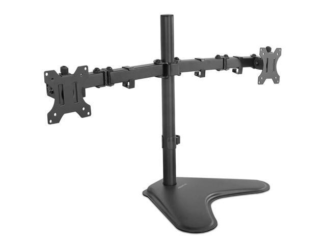Mount-It! Dual Monitor Mount Stand Fits Up to 32' Screens Full Motion VESA Arms