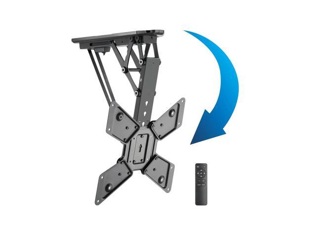Mount-It! Motorized Ceiling TV Mount With Remote Fits 32' to 55' TVs