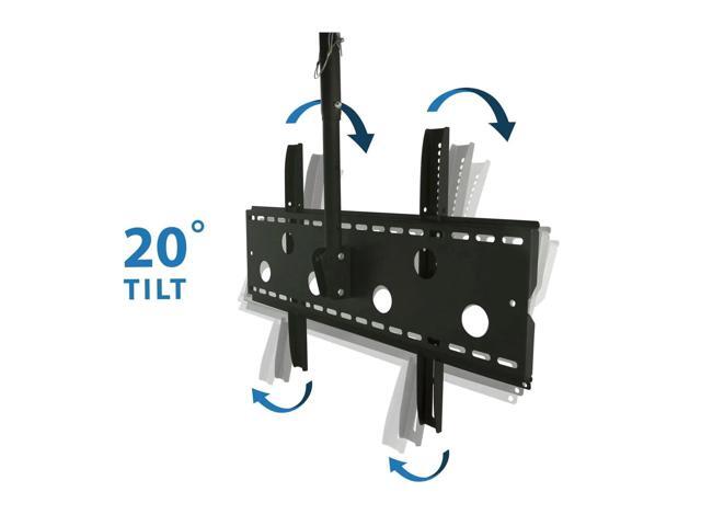 Mount-It! Ceiling TV Mount Fits 32'-75' TVs Full-Motion