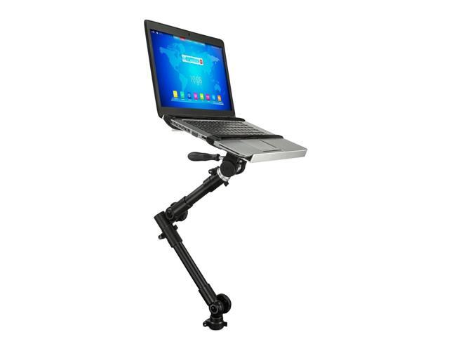 Mount-It! Car Laptop Mount Under Car Seat Notebook Stand 15.4' Max Screen Size