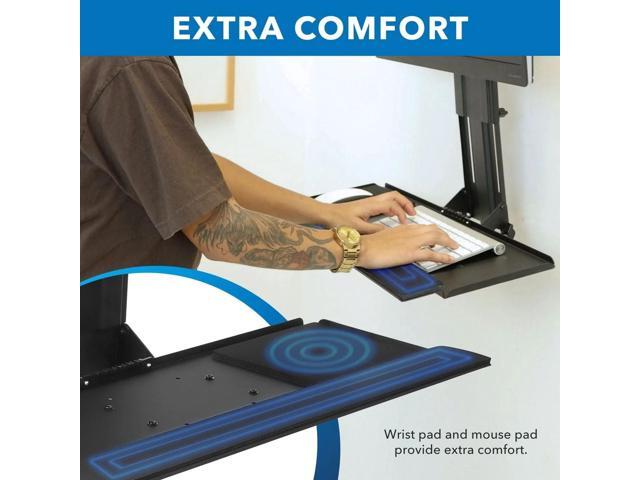 Mount-It! 25'W Adjustable Standing Keyboard Tray (MI-7915)
