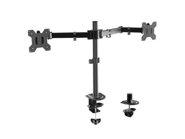 Mount-It! Dual Monitor Mount Fits Up to 32' Screens Full Motion Gaming VESA Stand