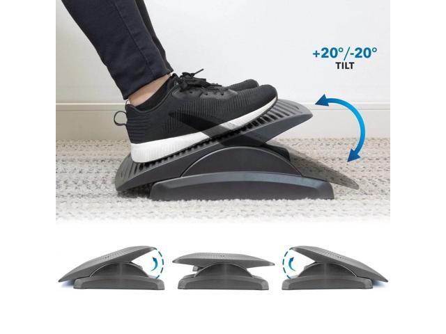 Mount-It! Adjustable Ergonomic Foot Rest - Black
