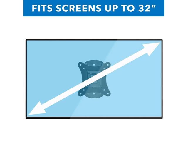 Mount-It! Tilting Monitor Wall Mount Fits Up to 32' Screens RV Compatible