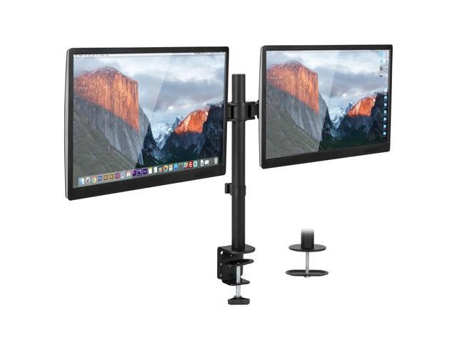 Mount-It! Dual Monitor Desk Mount Fits Up to 32' Screens Full Motion Gaming VESA Mount