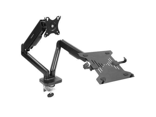 Mount-It! Laptop and Monitor Desk Stand VESA Monitor Desk Mount with Laptop Tray