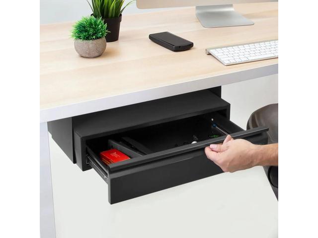 Mount-It! Under Desk Pull-Out Drawer Kit with Laptop and Tablet Shelf