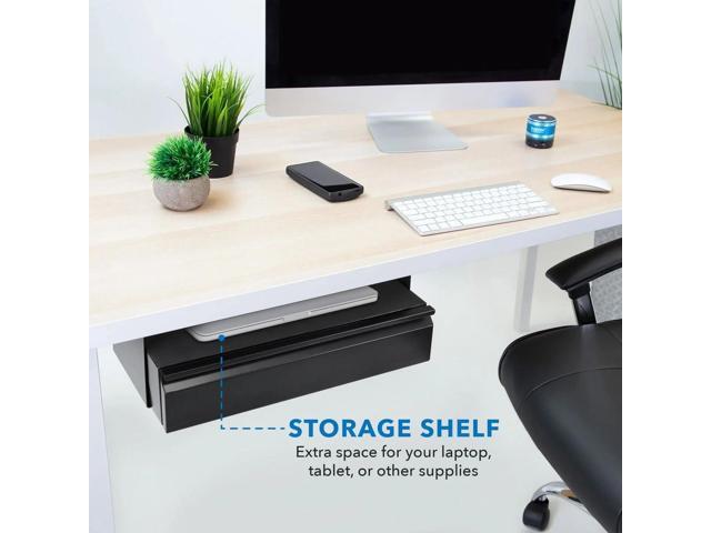 Mount-It! Under Desk Pull-Out Drawer Kit with Laptop and Tablet Shelf