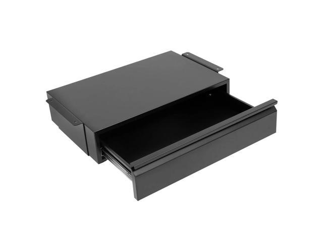 Mount-It! Under Desk Pull-Out Drawer Kit with Smooth Sliding Track Office Storage Organizer Mounts to Desktops Tables and Workbenches Over 0.71...