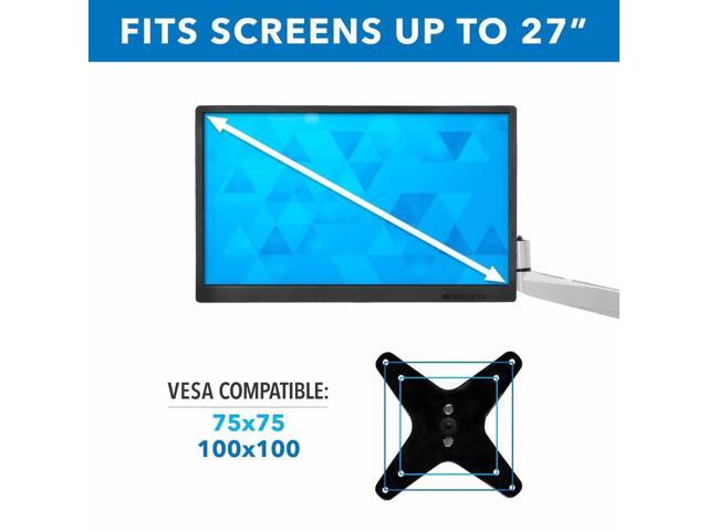 Mount-It! Articulating Quad Monitor Desk Mount Fits 13-27 Inch Screens