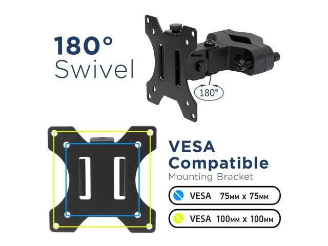 Mount-It! Universal VESA Pole Mount Fits TVs or Monitors up to 32 inches