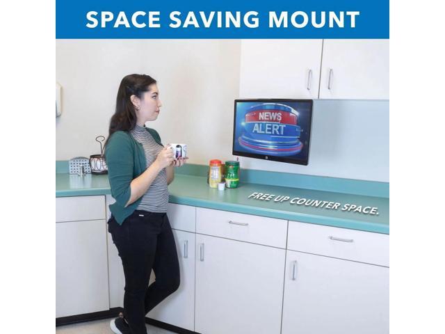 Mount-It! Under Cabinet and Ceiling TV Mount Fits 24 inch Screens