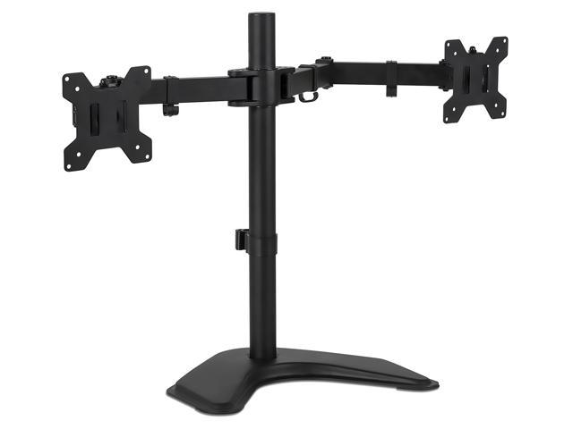 Mount-It! Dual Monitor Stand Fits Up to 32' Screens Full Motion Arms