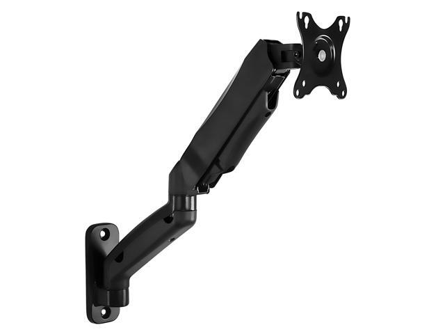 Mount-It! - Single Monitor Wall Mount Arm up to 32" - Black - image 3