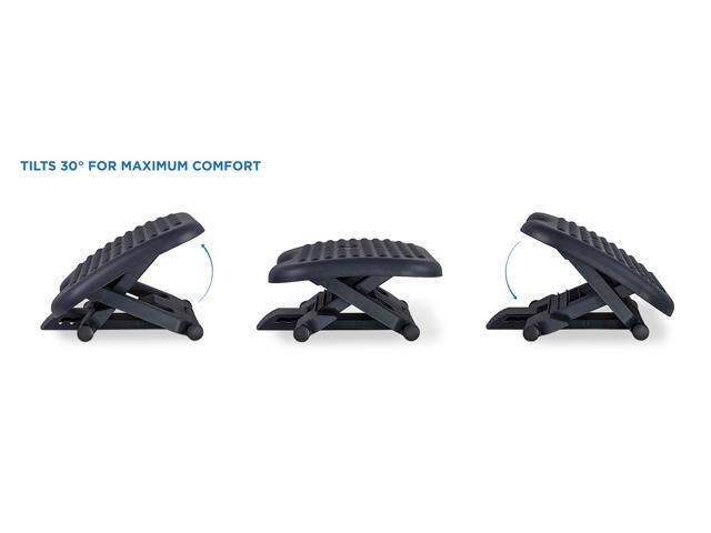 Mount-It! Ergonomic Footrest - Adjustable Height & Angle