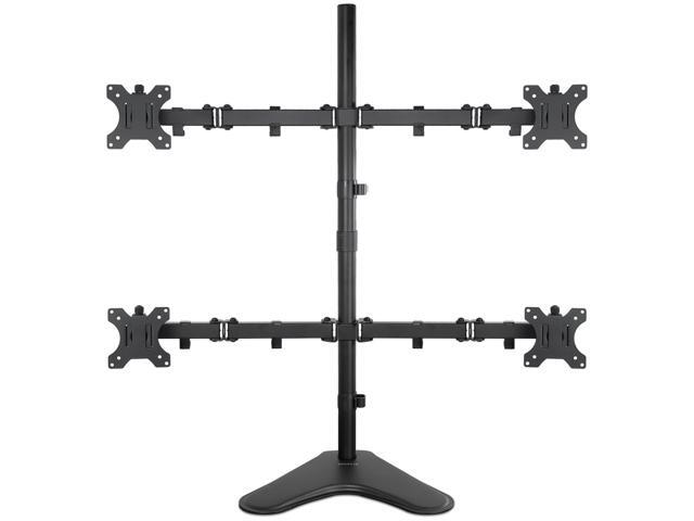 Mount-It! Quad Monitor Stand Fits Up to 32' Screens 4 Screens Mount
