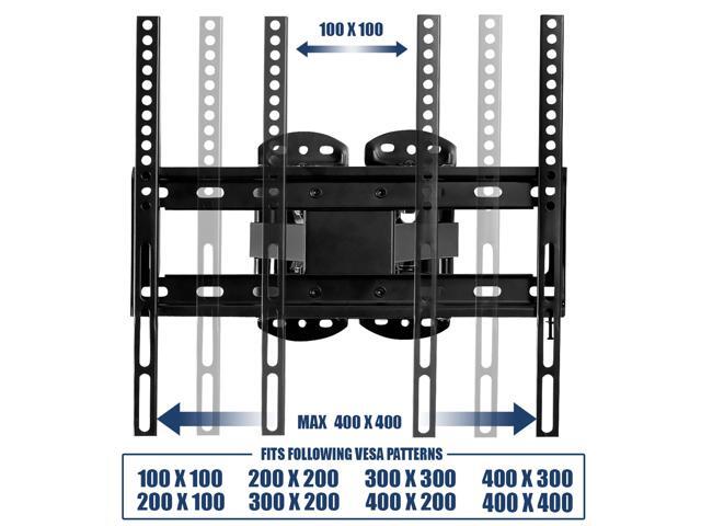 Mount-lt! Full Motion Corner TV Mount Fits 32 -55 TVs Capacity 66 lbs. TV Bracket Corner Wall Mount - image 7