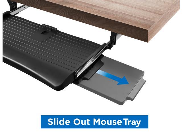 Mount-It! Under Desk Keyboard Tray and Mouse Platform