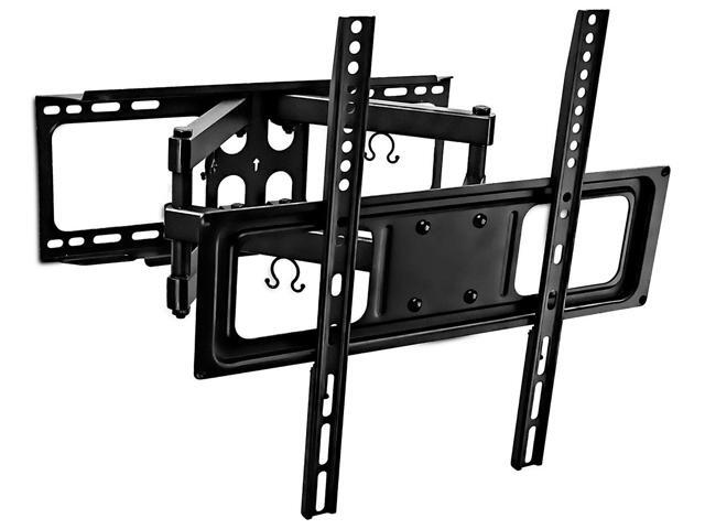 Mount-It! Full Motion TV Mount Fits 32'-55' Flat Screen TVs Dual Arm Bracket