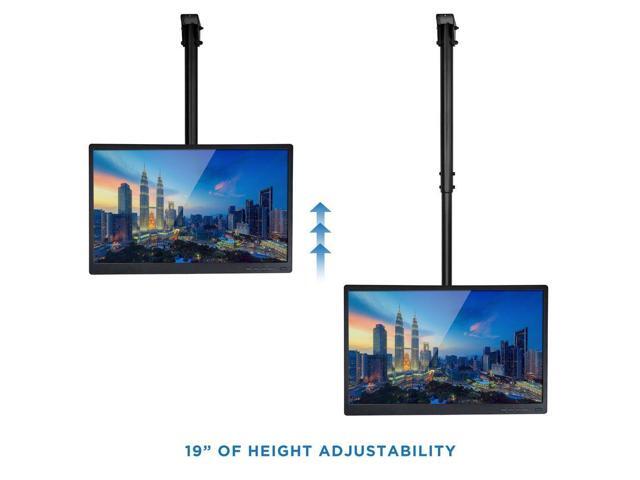 Mount-It! Height Adjustable Ceiling TV Mount Bracket for 32-70' Flat Screens (MI-509L)