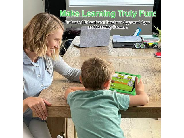 Kids Tablet with Teacher Approved Apps ($150 Value), Contixo 7-inch IPS HD Learning Tablet for Children, WiFi, Android, 2GB RAM 32GB ROM,...