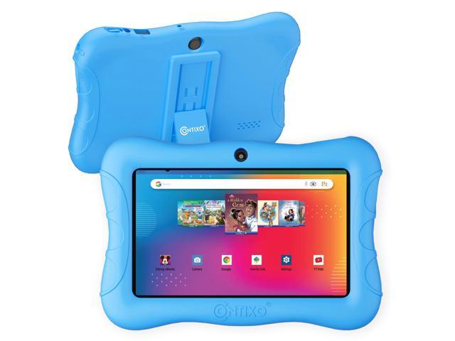 Contixo V9 Kids Tablet 7 Inch HD Display, 32GB Storage, Bluetooth, Wi-Fi, Dual Cameras, Parental Control, Silicone Protective Case and 50 Disney.