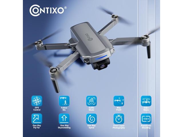 Contixo F28 Pro Foldable Drone with 4K FHD Camera, GPS Control & Selfie Mode, Follow Me & Orbit Mode, up to 25 Min Flight Time, Brushless Motor...