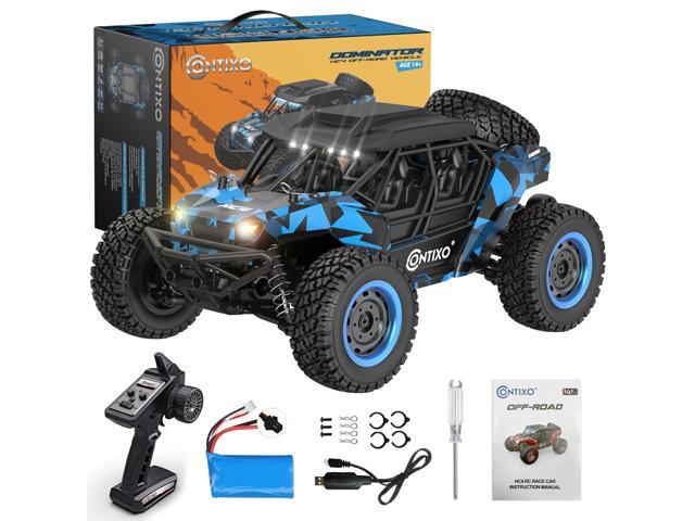 Contixo 1:16 All Terrain RC Cars, 25 MPH High Speed Remote Control Car with 2.4 GHz Remote Control, 4WD Electric Vehicle Off-Road Truck, 4X4...