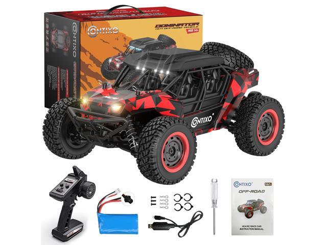 Contixo 1:16 All Terrain RC Cars, 25 MPH High Speed Remote Control Car with 2.4 GHz Remote Control, 4WD Electric Vehicle Off-Road Truck, 4X4...