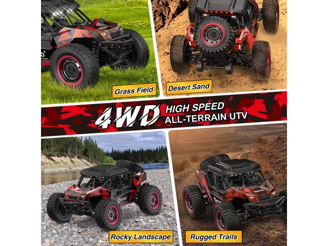 Contixo 1:16 All Terrain RC Cars, 25 MPH High Speed Remote Control Car with 2.4 GHz Remote Control, 4WD Electric Vehicle Off-Road Truck, 4X4...