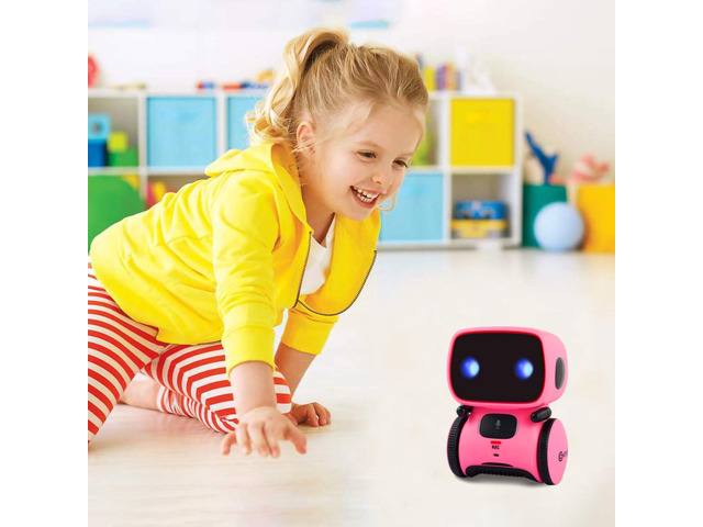 Contixo R1 Kids Mini Talking Robot Voice Controlled, Sings & Dance, Funny for Adults & Family, Interactive Children's Toy for Boys, Girls, Infants...