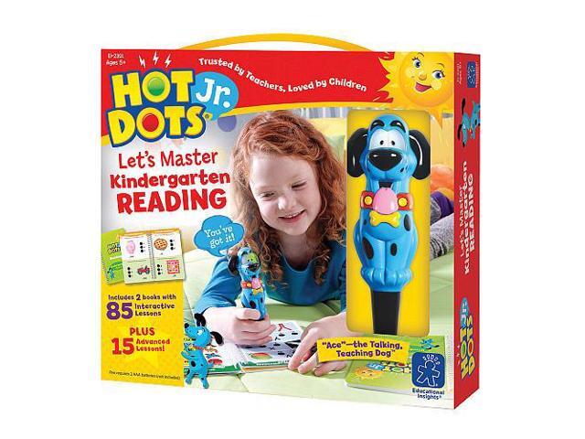 Educational Insights Hot Dots Jr. Let's Master Kindergarten Reading Set with