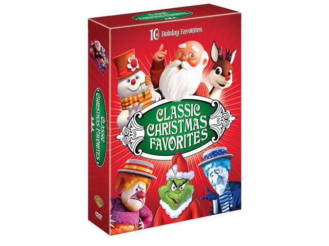 WARNER HOME VIDEO CLASSIC CHRISTMAS FAVORTIES (DVD/4 DISC/FF-4X3/RE-PKGD)-NLA D416519D