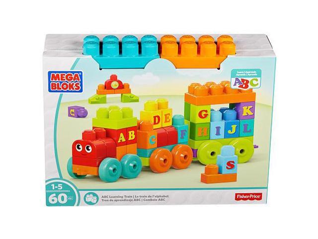Mega Bloks First Builders ABC Learning Train Building Set Building Kit