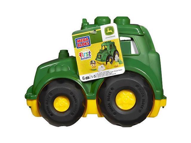 Mega Bloks John Deere Lil Tractor Ages 1-5 Green CND89