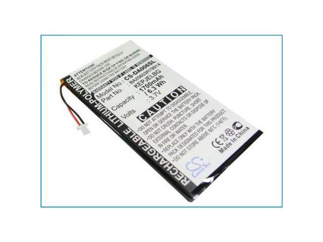 1700mAh DVP-HD0003 Battery for Creative Zen Vision:M, Zen Vision M Video