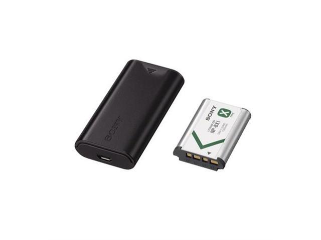 Sony ACC-TRDCX Travel DC Charger Kit, with Sony NP-BX1 Battery and Charger