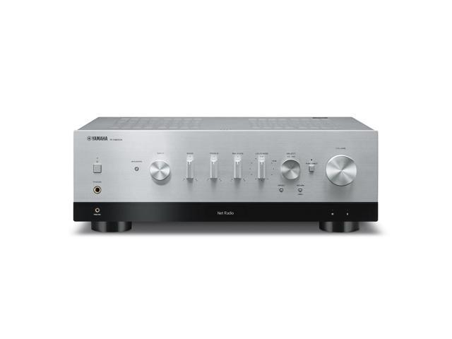 Yamaha R-N800A Network Receiver with Phono and Built-in DAC, Silver