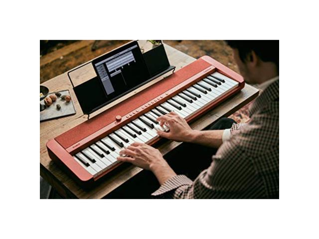 Casio Casiotone CT-S1 Touch Sensitive 61-Key Portable Keyboard with 61 Tones,USB, Bass-reflex Stereo Speakers with Surround, Aux In, Headphone Out,...