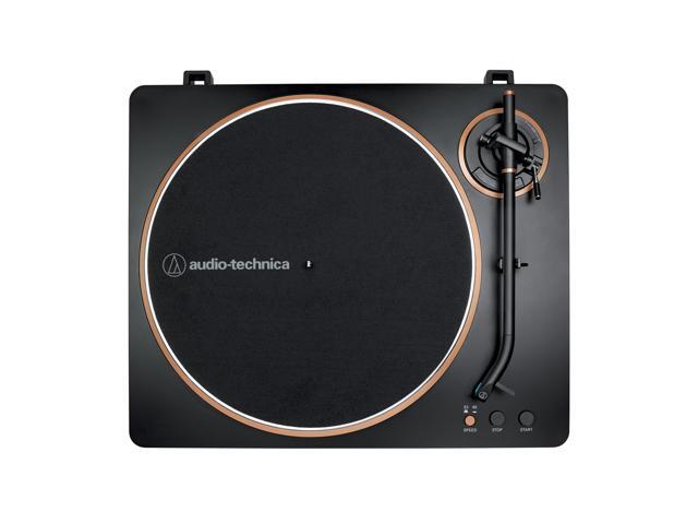 Audio-Technica - AT-LP70X-BZ Fully Automatic Belt-Drive Turntable - Black/bronze - image 11