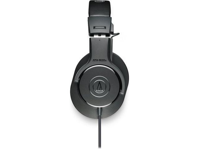Audio-Technica ATH-M20x Professional Studio Monitor Headphones, Black (AUD ATHM20X)