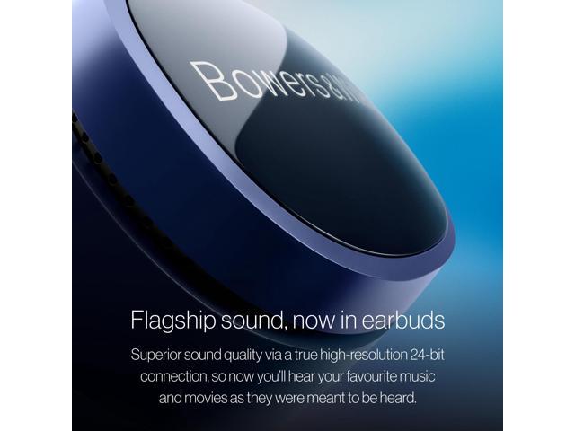 Bowers & Wilkins - Pi8 True Wireless Noise Cancelling In-Ear Earbuds - Anthracite Black - image 4