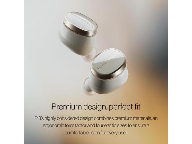 Bowers & Wilkins - Pi8 True Wireless Noise Cancelling In-Ear Earbuds - Anthracite Black - image 7