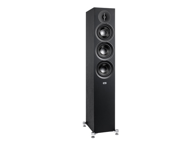 ELAC Debut 3.0 DF53-BK Floorstanding Speaker, Black Ash (Each) - 1 Aluminum Dome Tweeter, 5.25 Aramid Fiber Midrange & Dual 5.25 Aramid Fiber...
